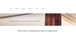 Desktop Screenshot of hsgllp.com